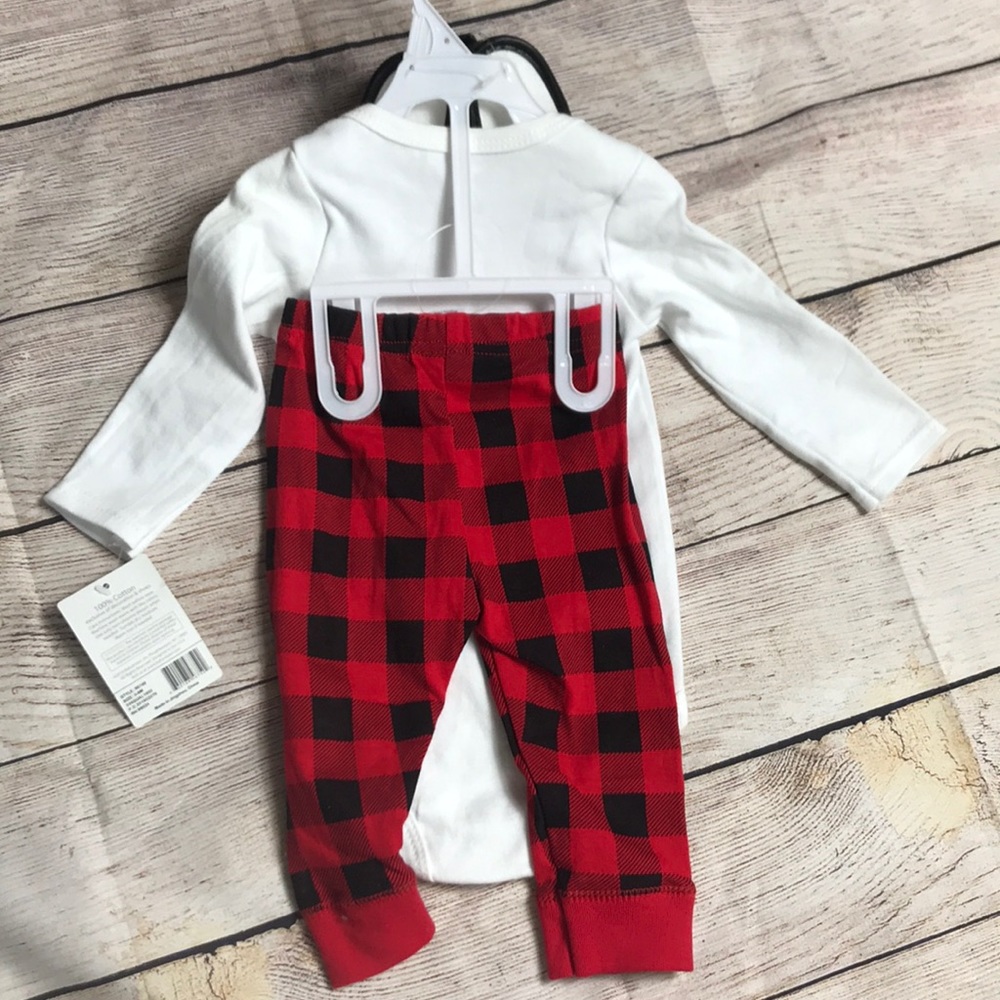 NWT/ Hudson | baby 3 piece set 3-6 months infant - Picture 6 of 6